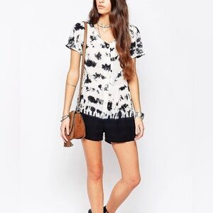 Raga Anthropologie Smoke Signals Romper Size Small NWT